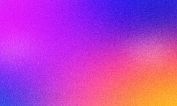 Vibrant abstract background with a textured gradient of purple blue pink and orange hues