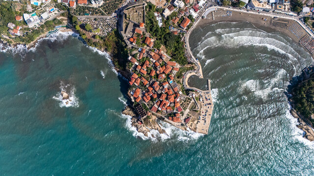 old town of Ulcinj, Montenegro. September 2025