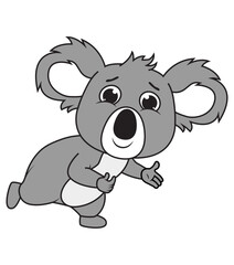 Cute Koala Animal Cartoon