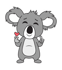 Cute Koala Animal Cartoon