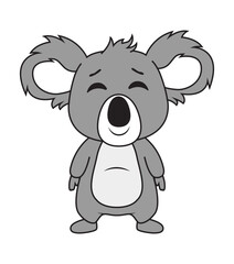 Cute Koala Animal Cartoon