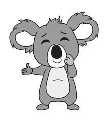 Cute Koala Animal Cartoon