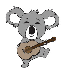 Cute Koala Animal Cartoon