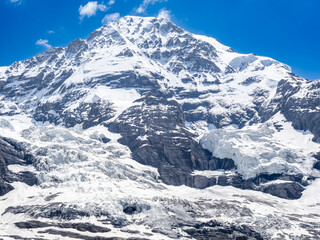 Monch peak in Switzerland