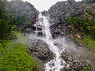  Engstligen falls in Adelboden village