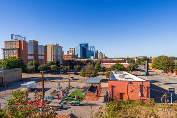 Wichita Falls Modest Downtown City Skyline, Texas