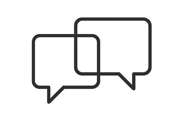 Naklejka premium Loudspeaker and Speech Bubble Icons Set for Graphics, Designs, Books, Adverts, and Apps, Vector Cartoon Illustration with Transparent Background, Communication Concept