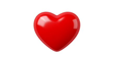 Red heart valentine love romance passion symbol feeling emotion relationship health care cardio cardiology transparent background
