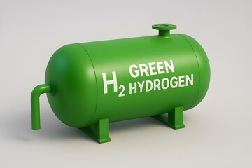 Green hydrogen fuel tank isolated concept