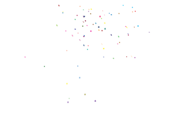 Abstract Geometric Pixel Art on White Background colorful isolated on a transparent background