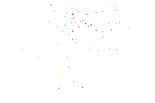 Abstract Geometric Pixel Art on White Background colorful isolated on a transparent background