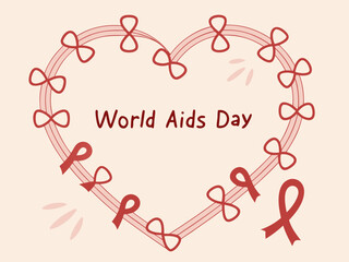 red hearts background