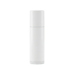 White lip balm tube for cosmetic mockup