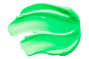 Bright green ink texture. Paint. Three-dimensionality. Texture. Painting. Acrylic. Painting. Fluorescent colors.