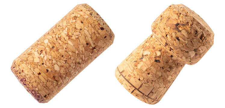 corks isolated on transparent background
