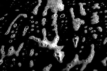 Distorted monochrome texture. Decorative monochrome abstract texture with stylish contrast, suitable for digital templates and art prints.
