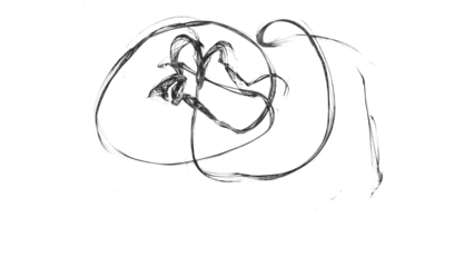 Bright Abstract Light Swirls on Black trail energy isolated on a transparent background