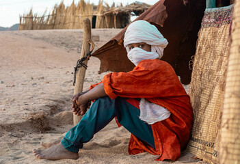 the boy of desert Algeria  © HEMZA