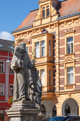 Fototapeta premium Historisches Rumburk (Rumburg) in Tschechien, das 