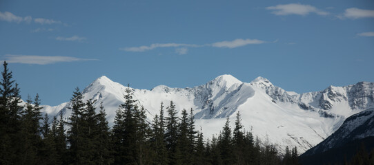 panorama of the mountains