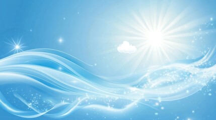Abstract light blue background