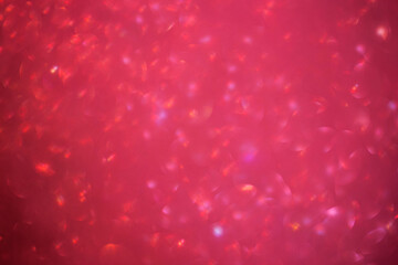 Muted Red Glitter Bokeh Pattern abstract