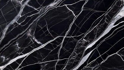 High Resolution Close Up Of Black Marble With Delicate Gray Veins Black Marble Surface Black Tiles With White Veins