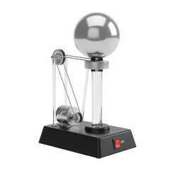Electrostatic generator with sphere and motor