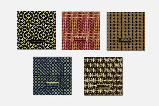 Vector pattern design with color .