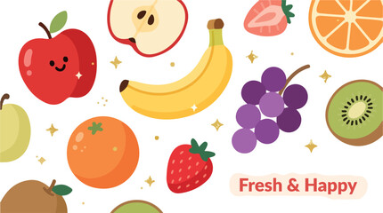 Flat Design Colorful Vegetable Icons Set for Healthy Eating, Nutrition Apps, and Organic Food Branding.