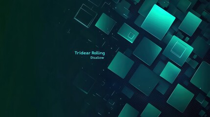 Abstract square technology background