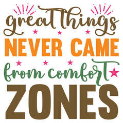 Inspirational Sticker Svg Design, motivational quotes