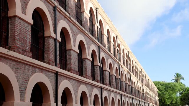 andaman nicobar cellular jail heritage monument daytime view