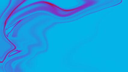 Abstract blue and purple fluid art background with flowing marble texture