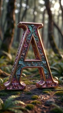 3d letters, letter, alphabet, alphabet letters, art letter, art, illustration, illustrative letter