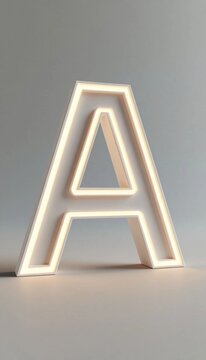 3d golden letter, letter "A", 3d letters, letter, alphabet, illustrative letter
