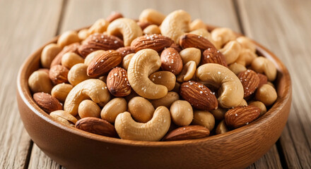 Fototapeta premium Mix de Castanhas e Nozes 