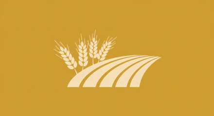 Wheat Field Logo Design