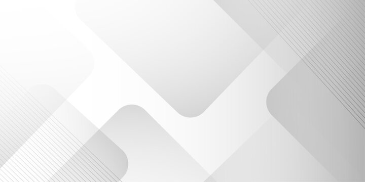 Modern elegant white gray banner background with creative design and shiny lines.Abstract white and grey triangle overlay texture background.white and grey glossy squares abstract tech banner design.