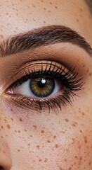 Ecofriendly natureinspired beauty and cleaning products arranged in a lush green meadow setting