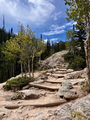 Trail at Rocky Mountain National Park 
