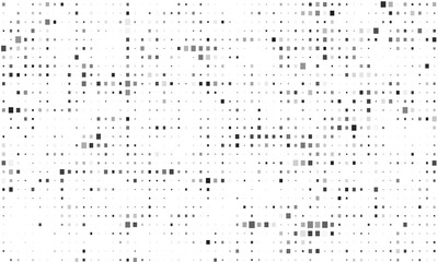Geomatric shape pixelet glitch seamless pattern modern creative texture background noise halftone abstract square repeatable grid wallpaper