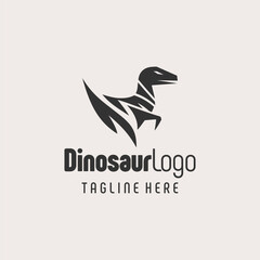Fototapeta premium Powerful Dinosaur Logo Business Icon