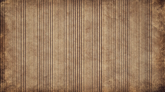 Vertical brown lines on textured background abstract art design