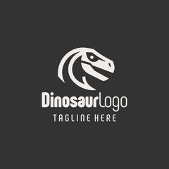 Refined Jurassic Dinosaur Logo Concept