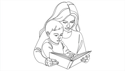 Vector art of an arab man is pushing a child in a wheelchair, a heartwarming scene depicting care and support, showcasing the bond between generations and the importance of inclusivity