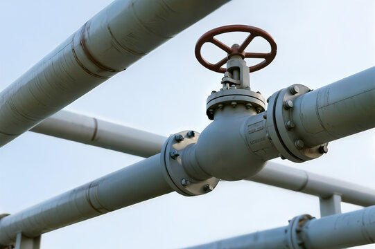 industrial zone concept steel pipelines blue tones concepto de zona industrial tuber&iacute;as de acero tonos azules concept de zone industrielle pipelines en acier tons bleus boru tesisat