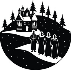 Fototapeta premium Abstract swirl of glowing blue and pink light trails isolated on transparent background