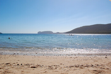 Sardinia sea and beach, Sardegna italia