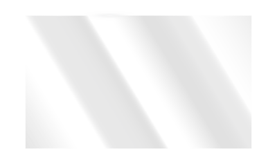 Realistic transparent shiny glossy glass plate panel with light glare reflective surface effect overlay on PNG isolated background rectangle gradient window